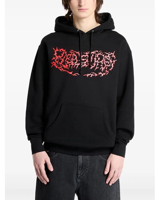 Pleasures Black Off Road Hoodie for men