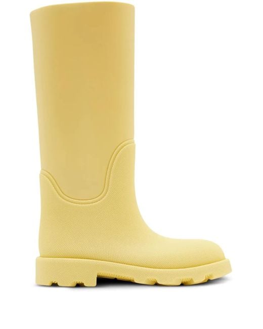 Bottes De Pluie Marsh Burberry en coloris Yellow