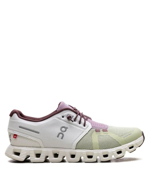 On Shoes Gray Cloud 5 "Ice/Haze" Sneakers
