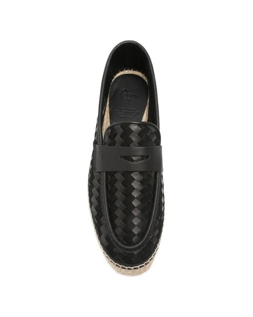 Castaner Black Woven Penny Espadrilles for men