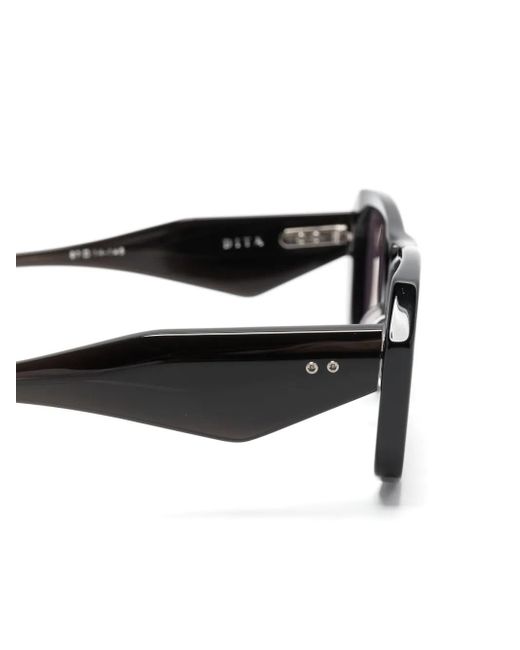 Dita Eyewear Gray Noxya Rectangle-Frame Sunglasses
