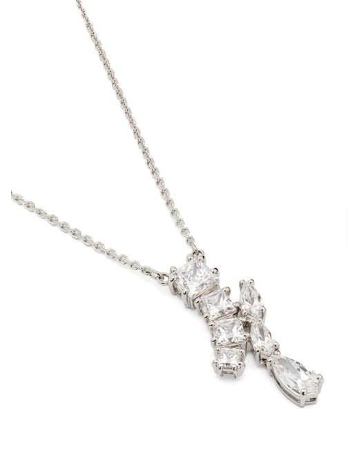 Swarovski White Matrix Pendant Necklace