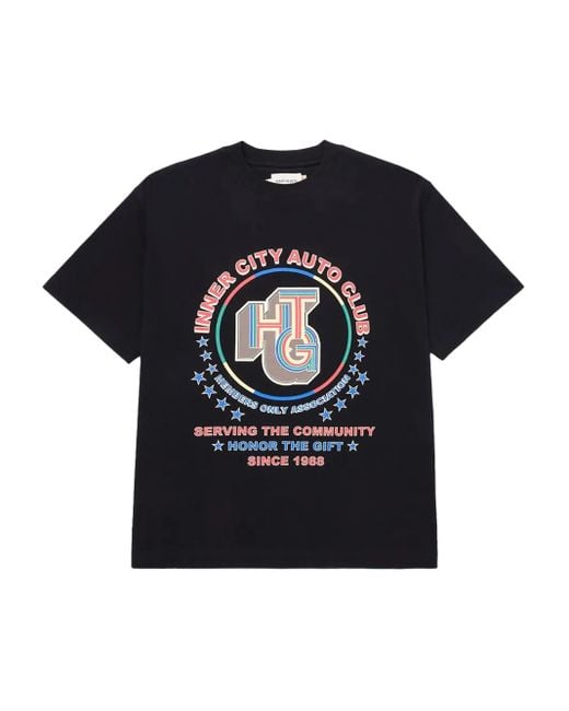 Honor The Gift Black Auto Association T-Shirt for men