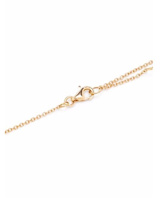 COURBET White 18Kt Recycled Rose Co Laboratory-Grown Diamond Tie Necklace