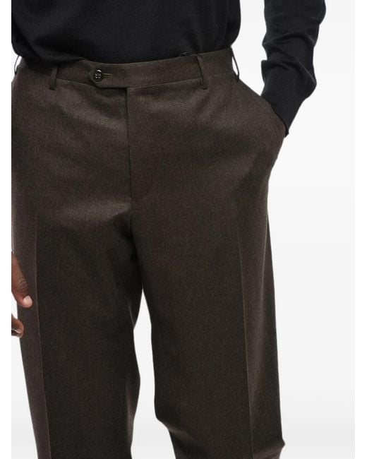 Corneliani Black Academy Trousers for men
