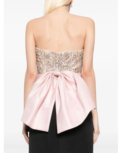 Sachin & Babi Black Marilyn Gown