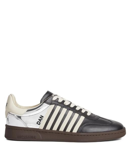 Zapatillas Boxer DSquared² de hombre de color Black