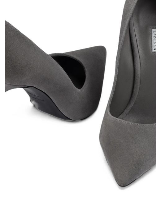 Le Silla White Eva Pointed-Toe Pumps