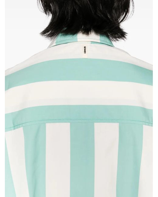 Camicia Mega Over di Sunnei in Blue da Uomo