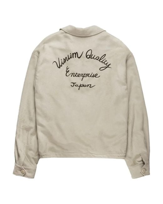 Visvim White Norad Zip Jacket for men