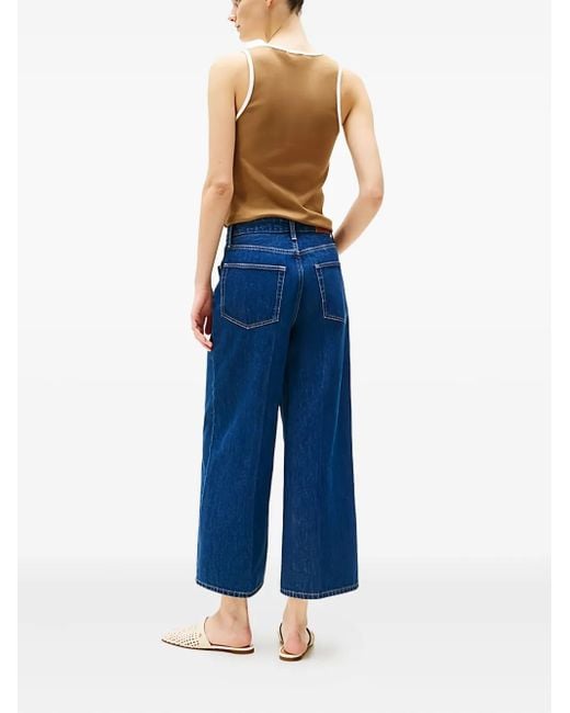 Jeans Con Applicazione Logo di Tommy Hilfiger in Blue