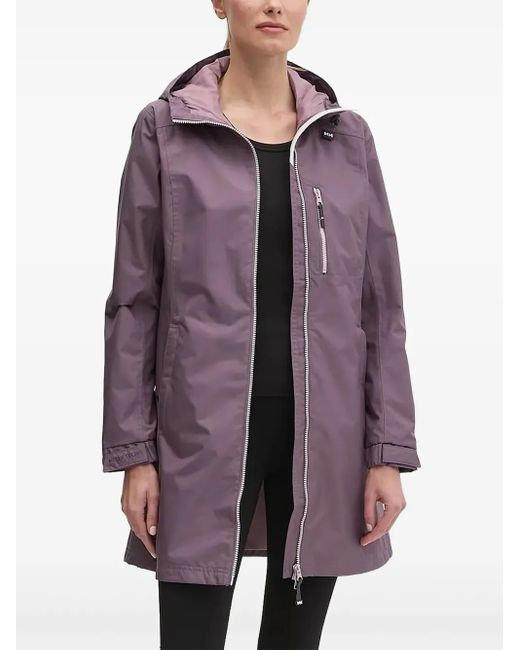Helly Hansen Purple Hooded Jacket