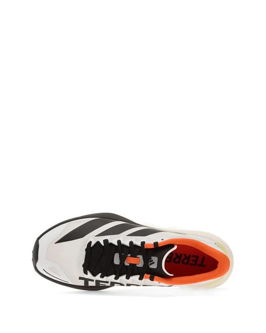 Adidas White Terrex Agravic 4 Trail Sneakers for men