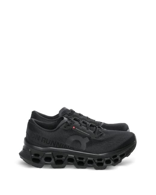 On Shoes Black Cloudmster 3 Sneakers for men