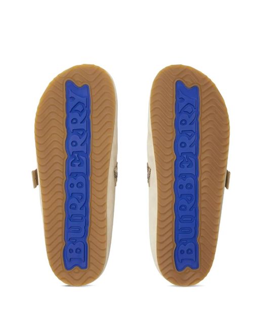 Burberry White Sandals for men