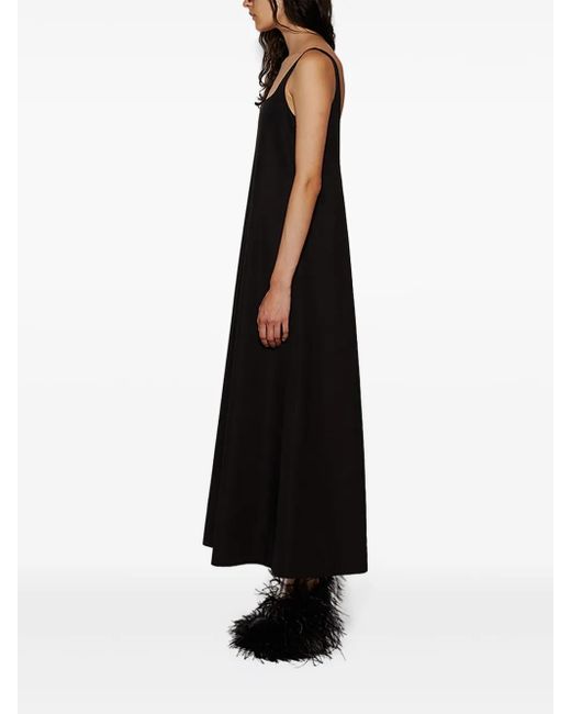 Wardrobe NYC Black Backless Midi Dress