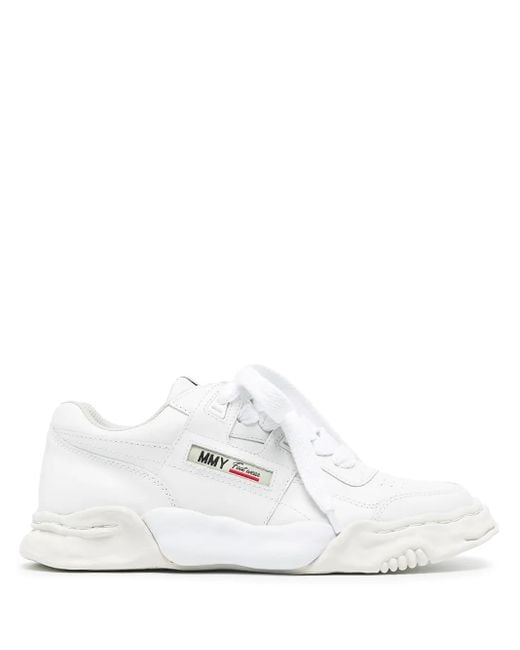 Maison Mihara Yasuhiro White Parker Original-Sole Sneakers for men