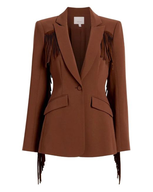 Blazer Cheyenne À Franges Cinq À Sept en coloris Brown