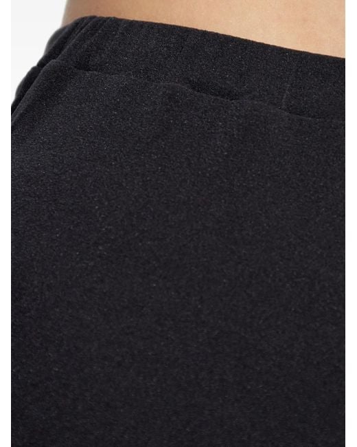 Issey Miyake Blue Speckled Elastic-Waistline Leggings