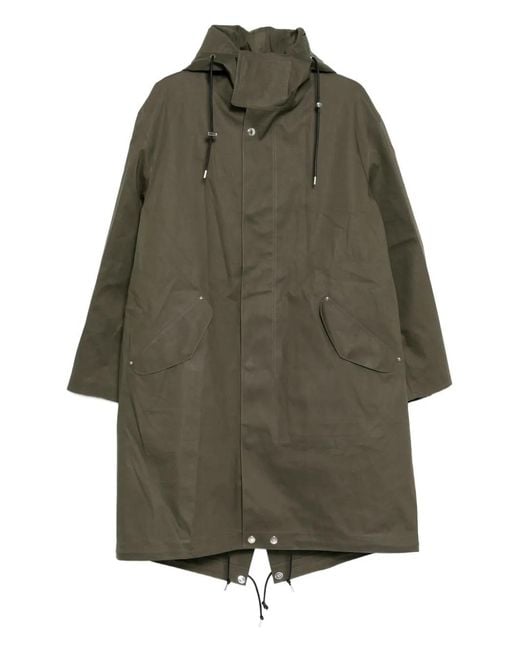 Mackintosh Claigan Jas in het Gray voor heren