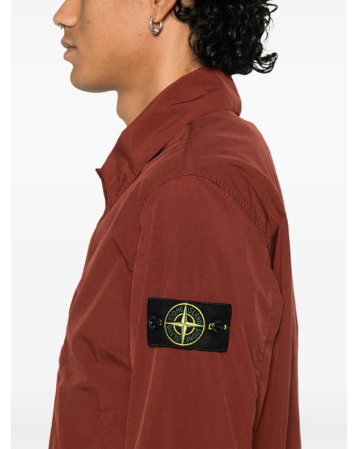 Stone Island Touch Poly-Tc Jacke in Red für Herren