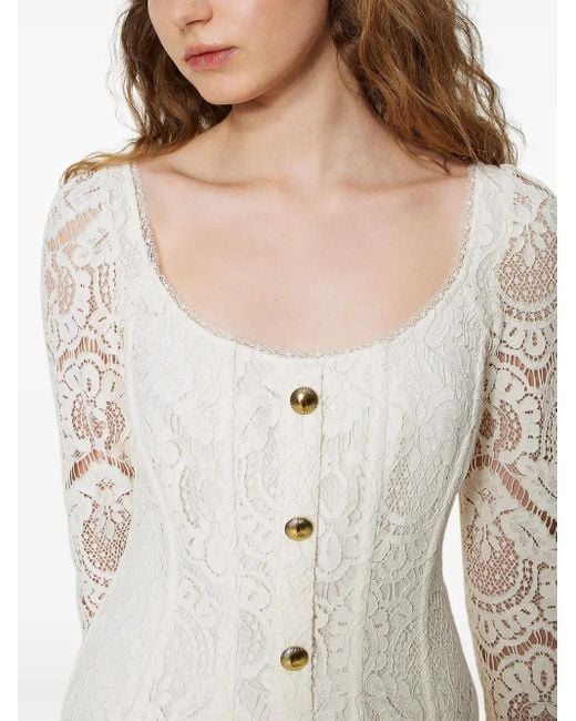 Twinset Natural Woven Dress