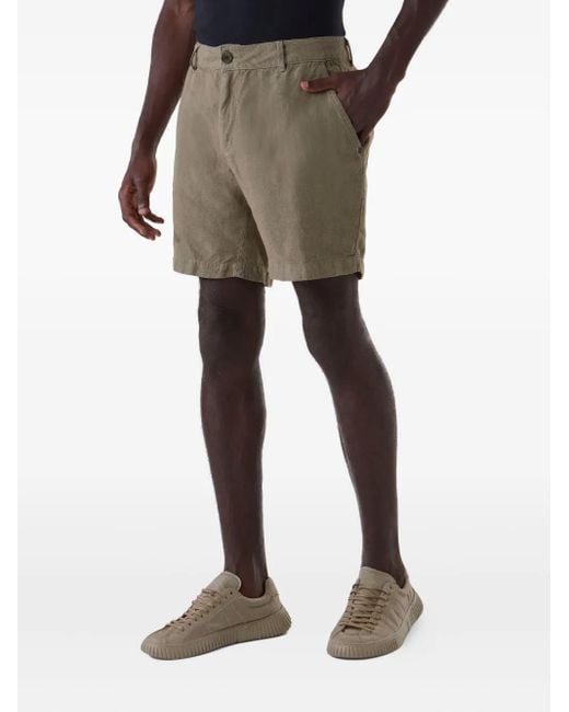 Osklen Natural Linen Shorts for men