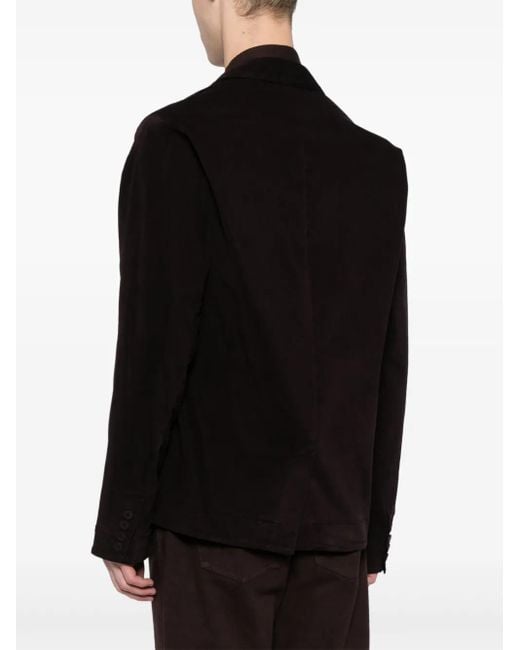 Blazer Con Botones Transit de hombre de color Black