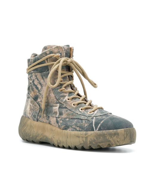 Yeezy Canvas Season 5 Military Boots in 