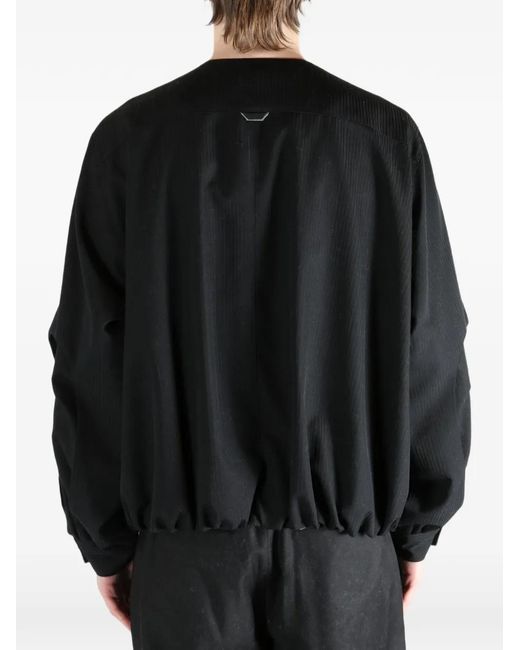 Adererror Black Button Long-Sleeve Jacket for men