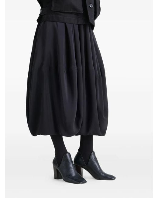 Lemaire Black Square-Toe Pumps