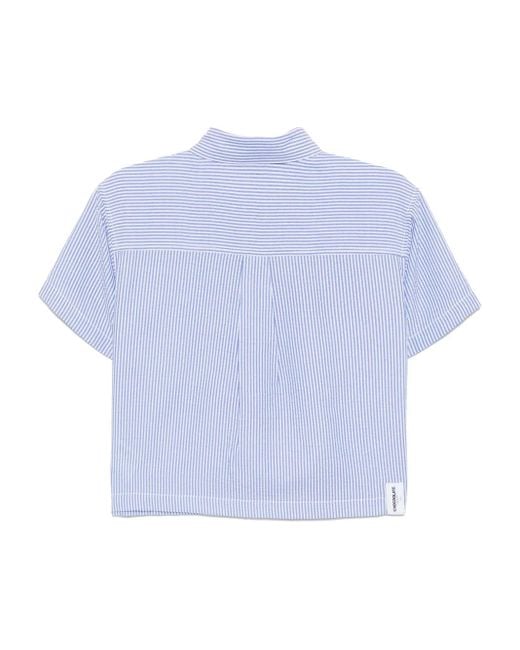 Chocoolate Blue Striped Shirt