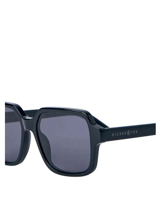 Retrosuperfuture Blue Geometric-Frame Sunglasses