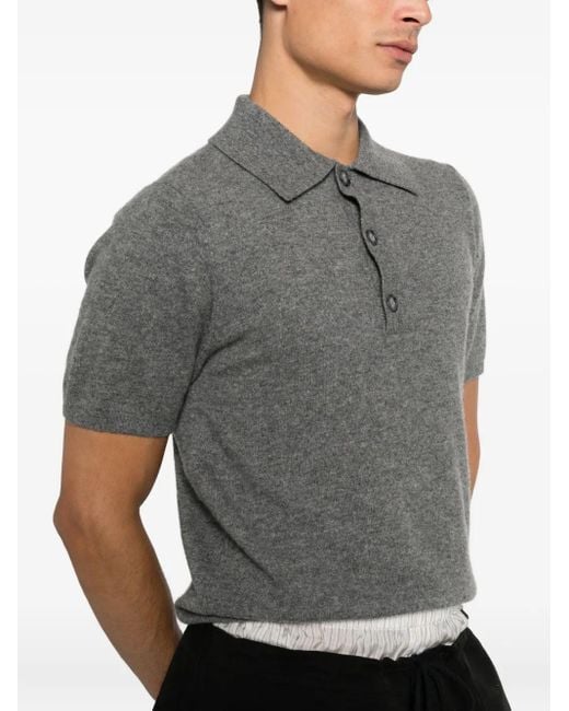 Polo À Fermeture Boutonnée Entire studios en coloris Gray