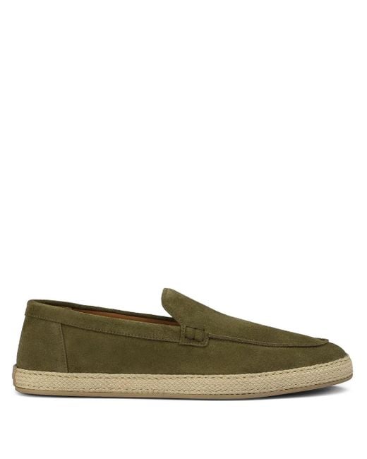 Doucal's Green Suede Espadrilles for men