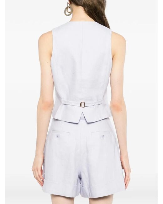 Zimmermann White Luna Waistcoat