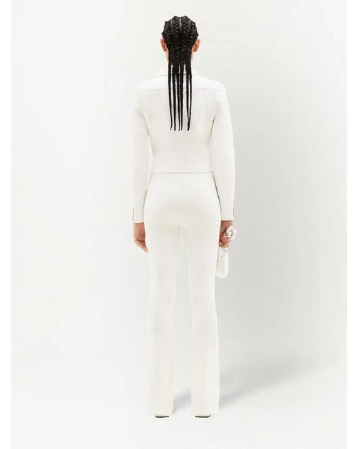 Courreges Vinyl Jack in het White