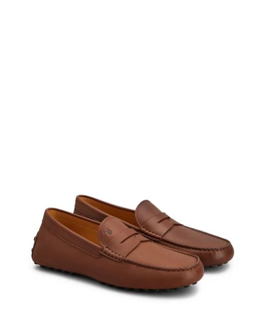 Tod's Brown Gommino Loafers for men
