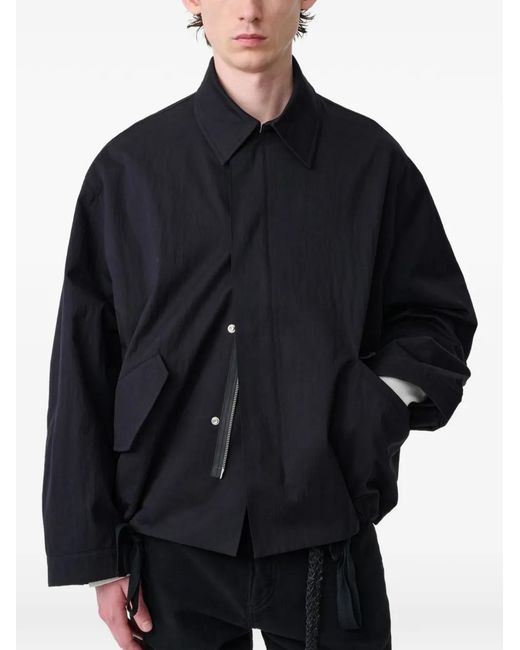 Studio Nicholson Black Comba Bomber Jacket for men