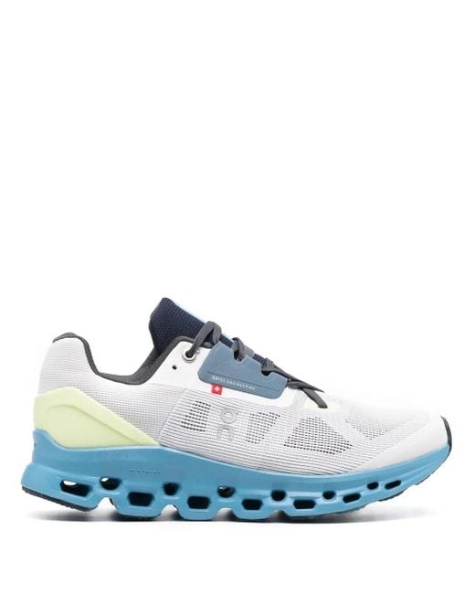 On Shoes Blue Cloudultra Running Sneakers for men