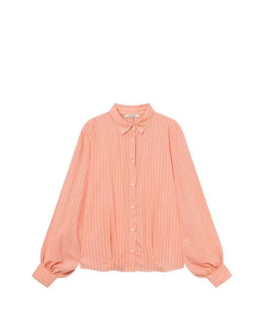 SOSUE Pink Antonia Striped Shirt