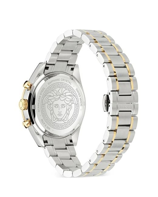 Versace Green V-Code Chronograph 41Mm for men