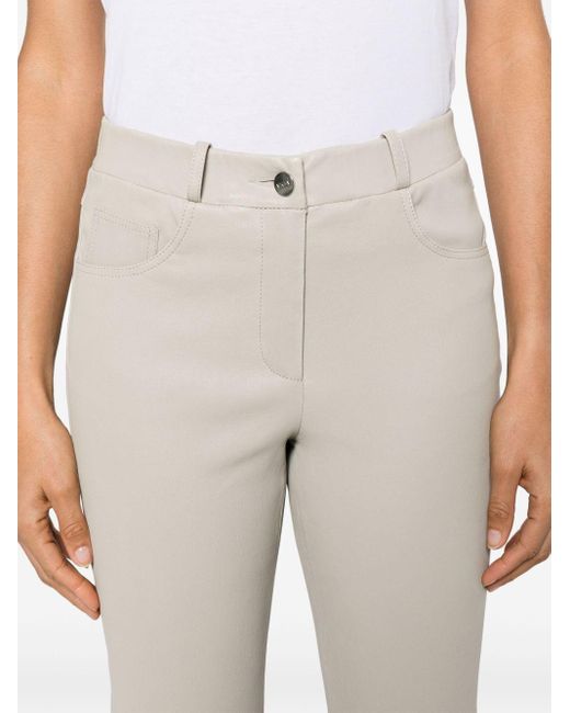 Arma Natural Saravejo Leather Trousers