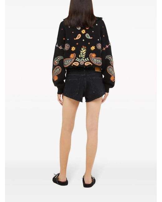 Alanui Black Shorts