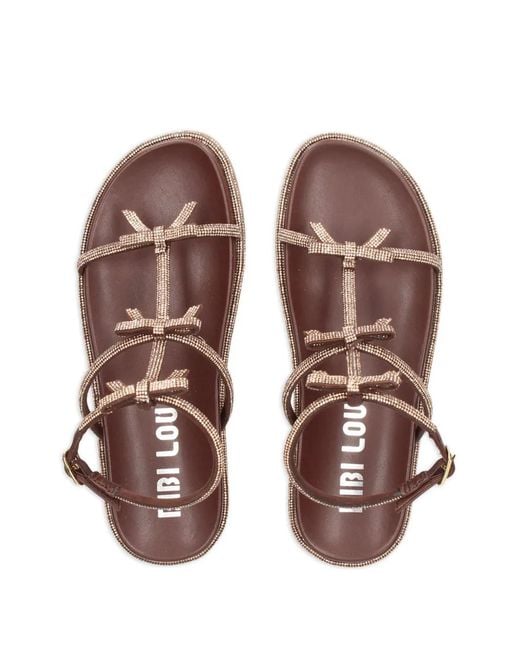 Bibi Lou Brown Abby Sandals