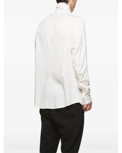 Camicia Volcano di Julius in White da Uomo