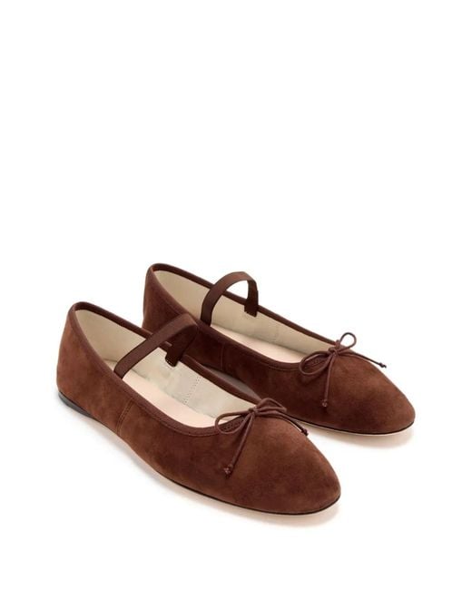Loeffler Randall Brown Leoni Ballet Flats