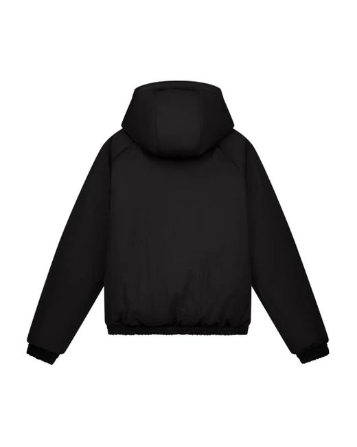 Arte' Black Zip-Up Hoodie for men
