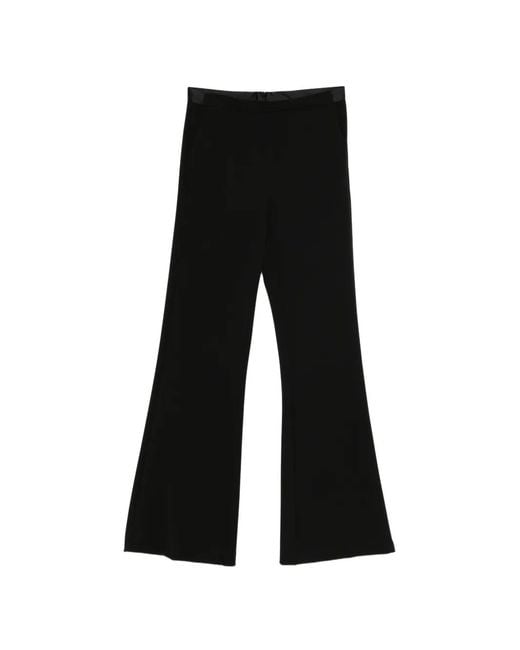 Imperial Black Flared Trousers