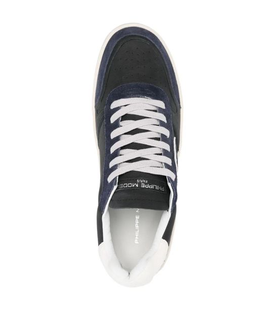 Philippe Model Blue Sneakers for men